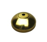 Brass Unprocessed semi-Finished Part Lampshade Claw Lamp Base Plate Light Cover Customizable Processing of Copper Accessories(II 87x34mm)