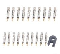 Brass Valve Core Removable for presta Rust for proof 20pcs Brass(A5500)