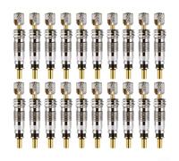 Brass Valve Core Set 20Pcs for Bicycle Tubes Brass Valve Core(20PCS)