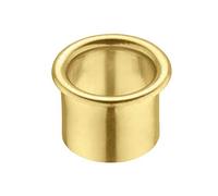 Brass Vent Ring Round Cable Grommet Desk Model Lion | Polished Brass | Cable Socket Push Drill 20 mm Diameter/Cable Guide/Gedotec® Furniture Fittings