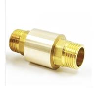 brass vertical check valve DN15DN25 featuring G thread design to effective water backflow prevention and secure pipeline operation (3/4-200g)