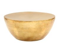 (brass) vidaXL Coffee Table Hallway Couch Table Side Accent Table Hammered Aluminium