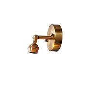 Brass Wall Light - Modern Copper Glass Ball Brass Wall Lamp - Brass Wall Sconce Lamp for House, Bar, Restaurants, Coffee Shop, Club, Kitchen, Bedroom Bar, Decoration (Bulbs not Included)