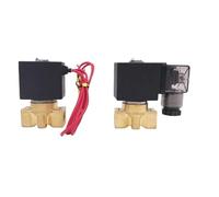 Brass Water Mini Bistable-Latching Solenoid Valve Port 1/8" 1/4 Inch 1/1.5/2/2.5/3mm Zero Pressure Start Pulse Signal Valve(24VDC,1/4"_1.5MM)
