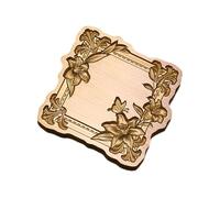 Brass Wax Seal Stamp Head Embossed Wax Sealing Flower Frame for Personalizing Stationery Vintaged Seal for Stationery