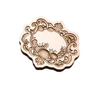Brass Wax Seal Stamp Head Embossed Wax Sealing Flower Frame for Personalizing Stationery Vintaged Seal for Stationery