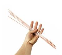Brass Welding Rods, 1.0/1.5/2.0/2.5/3.2mmx500mm Copper Welding Wires Wire Electrode Soldering Rod Wires Sticks for Repair Welding Brazing(10pcs 2.0mm-10pcs)