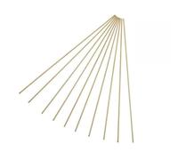 Brass Welding Rods 2mm x 250mm for Brazing - Pack of 20 | H21 grade brass with tin & silicon for enhanced fluidity, controlled zinc evaporation; for copper, steel & hard alloys