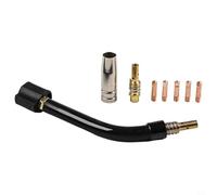 Brass Welding Torch Gooseneck Kit Compatible with 15AK 15FX 15LX Series for Overhead and Vertical Welding (0.8 mm)
