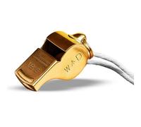 Brass Whistle with Keychain Loop - Loud 114dB Whistle for Coaches, Referees, Teachers, Hikers, and Police Gear - Authentic WWI Artillery Officer Design - Emergency Survival Gear by Kings County Tools