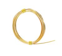 Brass Wire 0.6mm,.8mm,1.0mm 6M Square Coppers Wire Soft Yellow Brass for Craft Work(0.8mm x 6M)