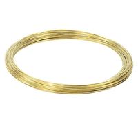 Brass Wire,Diameter 0.7mm-2.5mm Wire Length 5m Suitable for Handicraft Making, Jewelry Design, Electrical Engineering(0.8mm)