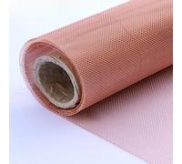 Brass Wire Mesh, 10-200Mesh Brass Screen 1X1m/39.4X39.4Inch for Dense Filter Screen Mesh Blocker Scrubber Clean DIY Fill Fabric(Purple 1x1m,20 mesh)