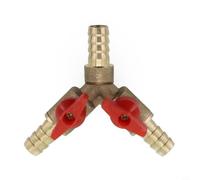 Brass Y Layout Ball Valve for Fuel Gas and Water Installations with Thread Integrity and Edge Uniformity (10mm)