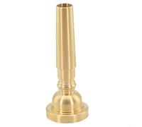 Brass Youth for horn Mouthpiece Silver Option Available Precise Fit for Beginner Musicians Comfortable Playing Experience School Band(Gold)