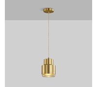 Brassd Modern Farmhouse Light with Crystal Glass Shade Blackedd Mini Chandelier Lamp Vintage Hanging Light Ceiling for Kitchen Island Bar Restaurant Dining Roomk/D