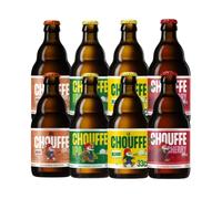 Brasserie d’Achouffe Belgian Mixed Beer Case - 8 Pack | Premium Belgian Craft Beer Gift Set | Cherry, McChouffe & More