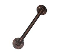 BrassHandrail Support for Indoor s Copper Finish 0.3m (1ft) Ideal for Seniors and Children Durable & Stylish Safety Solution