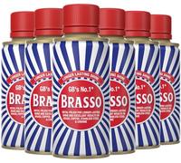 Brasso Metal Polish, 175 ml (Pack of 6)