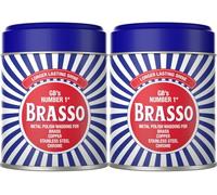 Brasso Metal Polish Wadding, 75g (Pack of 2)