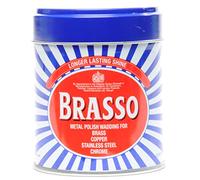 Brasso Metal Polisher Wadding for Brass, Copper, Stainless Steel & Chrome 2 x 175ml