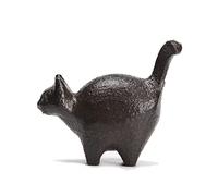 BRASSTAR Cast Iron 2'' Cat Statue Paper Weights Cute Animal Figurine Desk Office Home Decor Collectible TQGJPT164