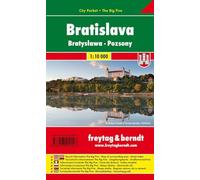 Bratislava City Pocket + the Big Five Waterproof 1:10 000: City Map 1:10 000: Stadskaart 1:10 000