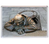 Bratislava - Slovakia - Jumbo Fridge Magnet
