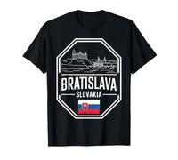 Bratislava Slovakia Shield Badge Travel Souvenir T-Shirt