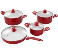 BRATmaxx 01760 Cookware Set, 8 Pieces | Induction Compatible | Non Stick