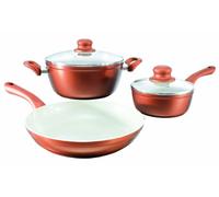 BRATmaxx Ceramic Plus Copper-Colored Pan Set