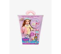 Bratz Slumber Party - Meygan Fashion Doll - With 2 Sets of Pyjamas, Plush, and Accessories - Suitable for Kids and Collectors