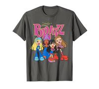 Bratz Flat Color Group Shot Halo Sparkle Logo T-Shirt