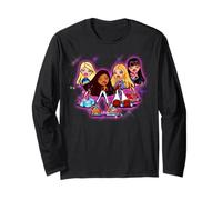 Bratz Group Airbrush Retro Style Portrait Fashion Poses Long Sleeve T-Shirt