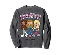 Bratz Sasha Yasmin Cloe Long Pants Group Pose Shoes Varsity Sweatshirt