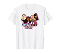 Bratz Sparkle and Glow Girls T-Shirt, Men, White, XX-Large