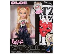 Bratz Stylin' Cloe - Fashion Doll with Customisable T-Shirt for You, Comes with Accessories, Cute Toys for Girls