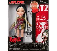 Bratz Stylin' Jade - Fashion Doll with Customisable T-Shirt for You, Comes with