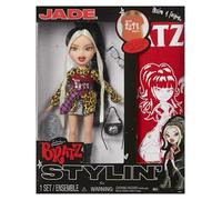 Bratz Stylin' Jade - Fashion Doll with Customisable T-Shirt for You, Comes with Accessories, Cute Toys for Girls