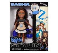 Bratz Stylin' Sasha - Fashion Doll with Customisable T-Shirt for You, Comes with Accessories, Cute Toys for Girls