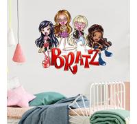 Bratz Wall Sticker - Goin Out Group Decal Wall Art (60cm Width x 50cm Height)