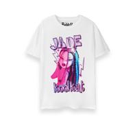 Bratz White Jade Short Sleeved T-Shirt Womens