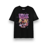 Bratz Women's Adult Short Sleeved T-Shirt (Black) in Black | Size: Medium Bratz Black M