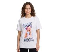 Bratz Womens T-Shirt | Y2K Bling Short Sleeve Graphic Tee | Classic Doll Chrome Relaxed Fit Apparel Top | Nostalgic Doll Character Merchandise Gift