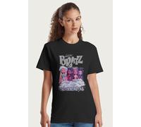 Bratz Women's Two ThousAnd One Glitter Girls Relaxed Fit T-Shirt in Black | Size: Medium Bratz Black M