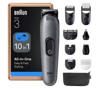 Braun 11-in-1 All-in-One Trimmer for Men, Series 3 Grooming Kit for Beard, Fa...