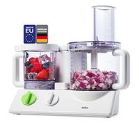 Braun 12 in 1 Multi-Functional Food processor | Kitchen System With Dual Control Technology, chopper, Blender, Juice Extractor, Citrus Juicer and French fry disc-made in Europe with German Engineering