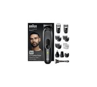 Braun 16-in-1 All-in-One Style Kit Series 7, Male Grooming Kit With Beard Trimmer, Hair Clippers, Precision Trimmer & Gillette Razor, MGK7470, Black