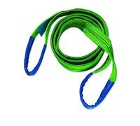 Braun 20032HB Lifting Strap with Reinforced Loops 2000 kg Load Capacity 3 m Green