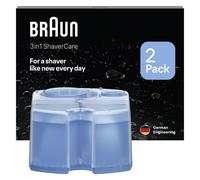 Braun 3in1 ShaverCare Center Refill Cartridges, Hygienic Cleaning, 2 Pack